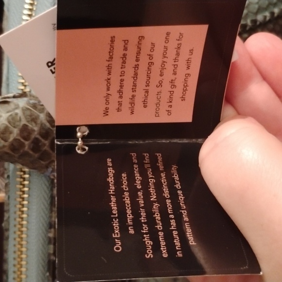 Python Convertible Handbag - Picture 3 of 12